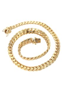 Solid Yellow Gold Miami Cuban Link Chain (4MM-8MM)